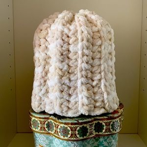 Chunky crochet cold weather beanie child size